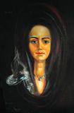 Oil on canvas. Misr Elmahrousa