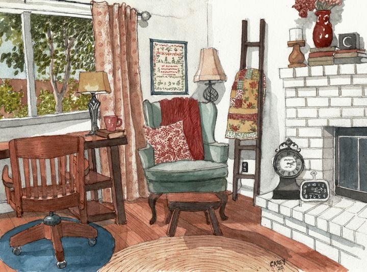 The Artist's Home - Rob Carey Art