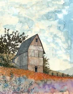 Tall Barn - Rob Carey Art