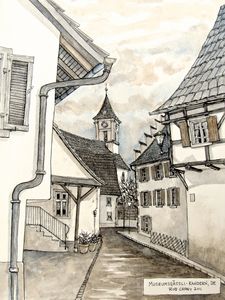 Kandern Germany Museumsgaessli - Rob Carey Art