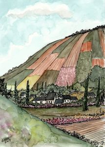 German Hillside - Rob Carey Art