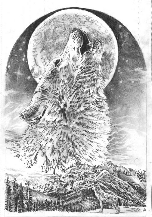 Wolf 2021 - The Art of Aaron Blaise