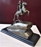 skulptura - Brončani konjanik