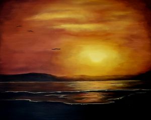 Orange sunset