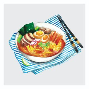 Spicy Japanese Ramen