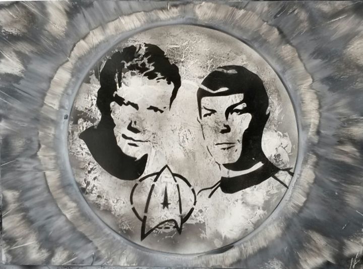 Kirk and Spock - Nathan's Spray Monay