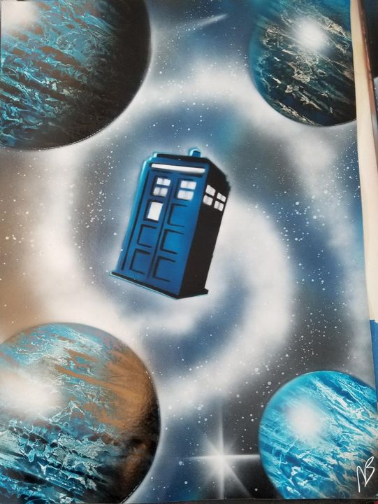 Dr Who Teleporting - Nathan's Spray Monay