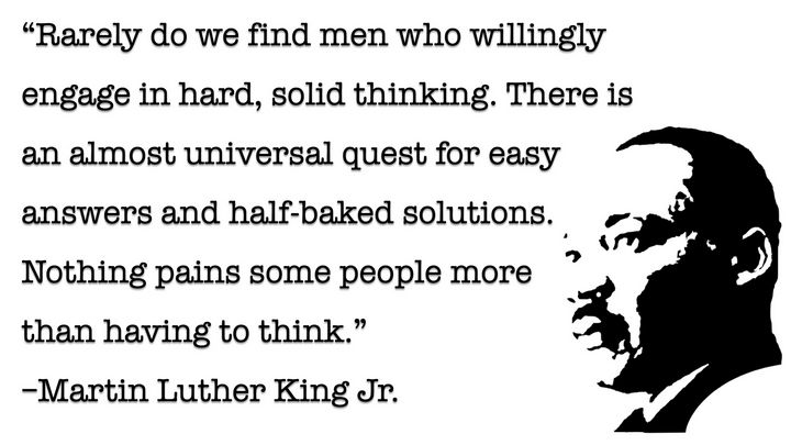 Martin Luthar King Jr. Quote - Idk Ask Mom