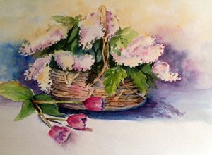 Lilac bouquete - Mahjabin