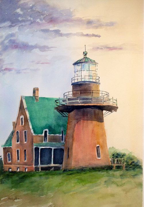 Lighthouse Block Island,Rhode Island - Mahjabin