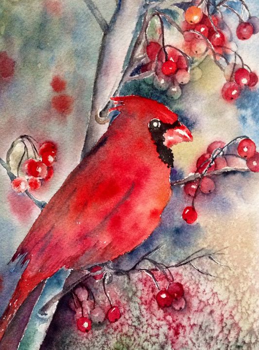 Christmas time- Cardinal - Mahjabin