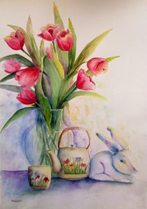 Tulips Easter - Mahjabin