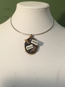 LAUGH/DANCE pendant