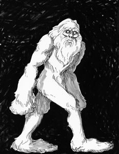 Sasquatch portrait