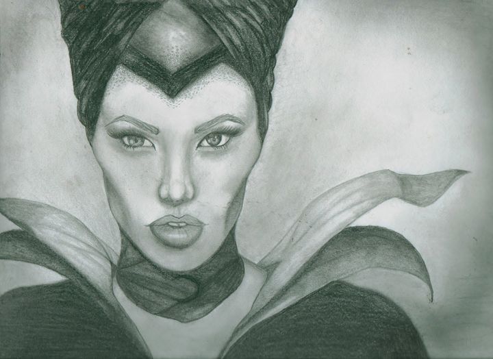 maleficent Michelle Faust Drawings Illustration People