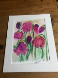 Original painting with mount