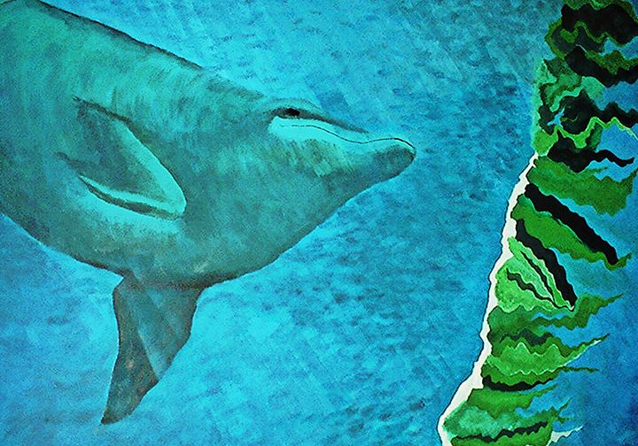 Dolphin - Mural of the Storey