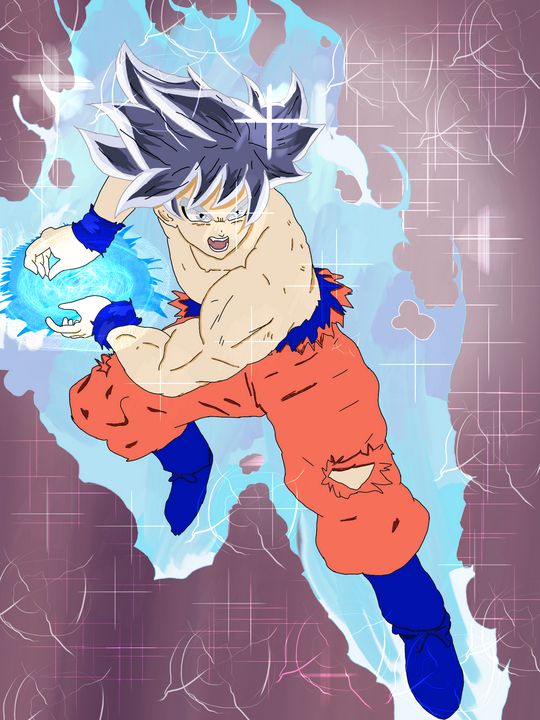 Goku UI (Ultra Instinct) - Aesthetic Chan - Paintings & Prints, Fantasy &  Mythology, Designs, Other Designs - ArtPal