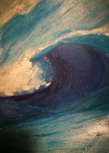 ocean wave different lighting