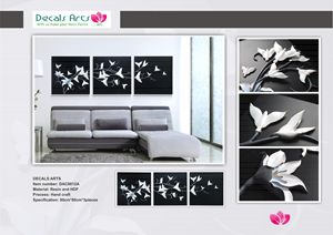DECALS ARTS 3D EMBOSSED PAINTINGS
