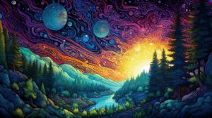 The Psychedelic Cosmos of Nature - graphiXperience
