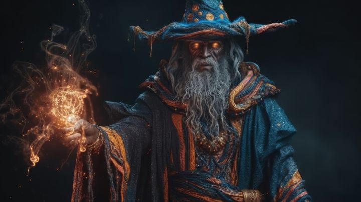 The Enchanter King with his cracklin - graphiXperience - Drawings ...