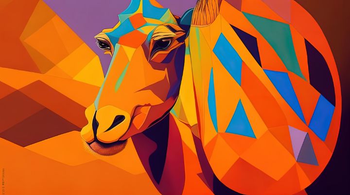 Pastel Camel in Multilayered Dimensi - graphiXperience - Drawings ...