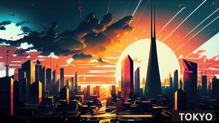 CITY ILLUSTRATION TOKYO - graphiXperience - Drawings & Illustration ...