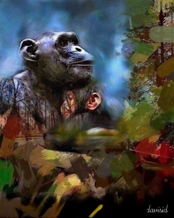 gorilla - davidsid art ist