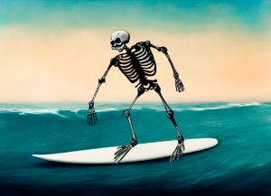 Surfing Skelly