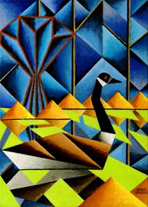 Abstract Goose - Bruce Bodden