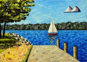 Sailboat At Kimberly Point