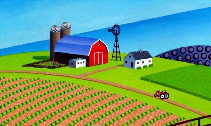 Distant Farm - Bruce Bodden