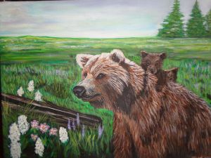 Buy Bears, Animals, Birds, & Fish, Paintings & Prints at ArtPal