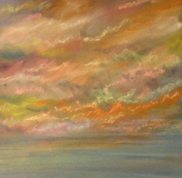 Sunset Over the Bay of Fundy - Linda Wetzel Fine Art