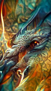 Dragon close-up