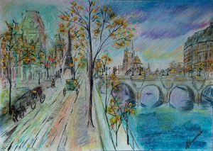 The autumn Seine