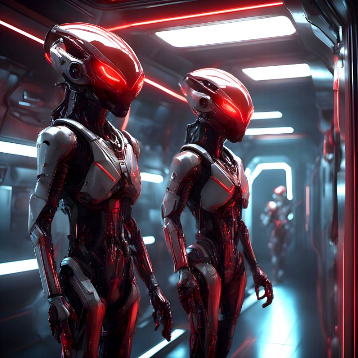 The Cyborg Storage Area - David Curtis - Digital Art & AI, Fantasy ...