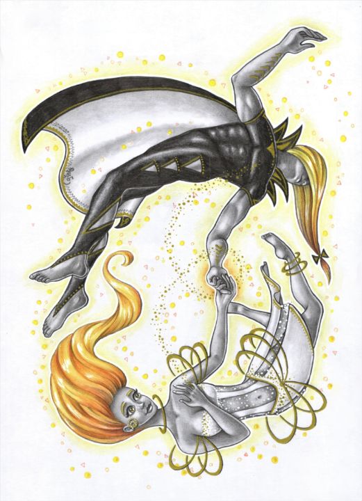 Flavia Aurelius Myfrawings Drawings Illustration People 