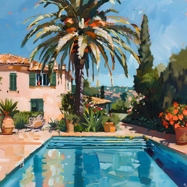 Mallorcatherapy. My house - Avanesova Elena AVA - Paintings & Prints ...