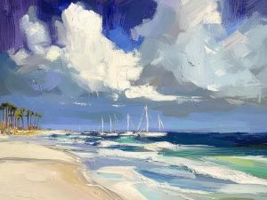 絵画 Brisa marina (sea Breeze) Amazon.com: Brisa Marina (Sea Breeze) by Didier Lourenco