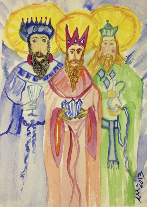 THREE KINGS - Art for God - Paintings & Prints, Religion, Philosophy ...