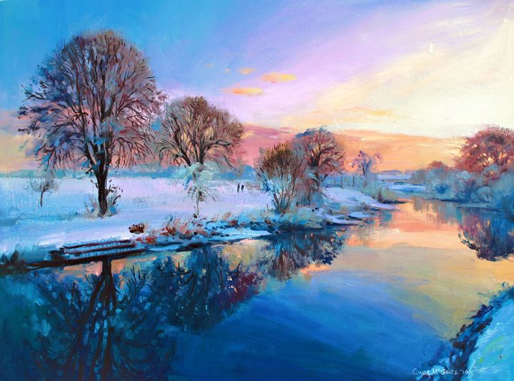 Winter Trees - Conor McGuire Fine Artist