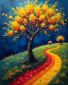 Life Paradise Painting - Marwa Naeem - Paintings & Prints
