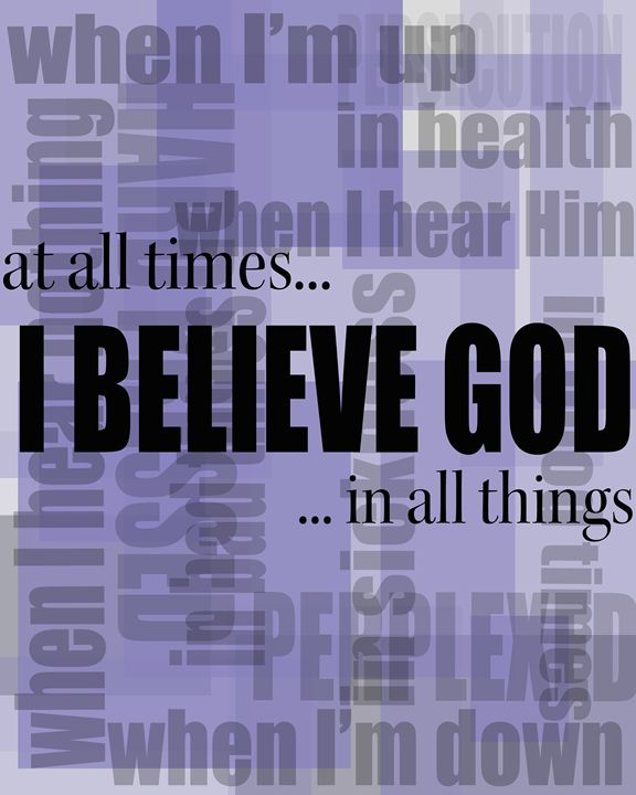 believe in god quotes
