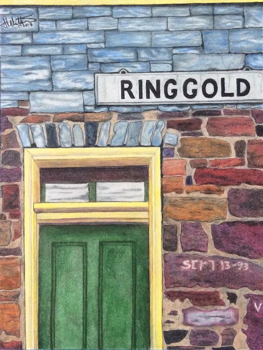 Ringgold depot southeast corner - Jody Whittemore