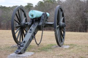 Cannon in Snodgrass field