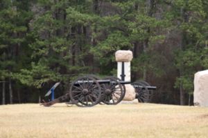 Artillery in Snodgrass Field