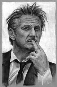 Sean Penn - GB Works - Drawings & Illustration, People