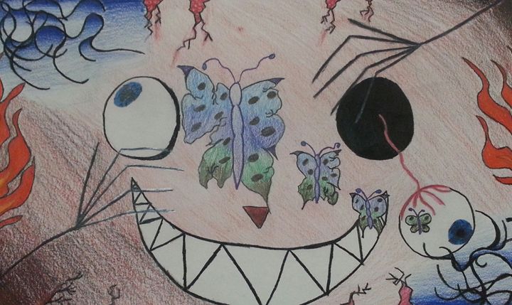 Smiling Monster - Art by Audriana